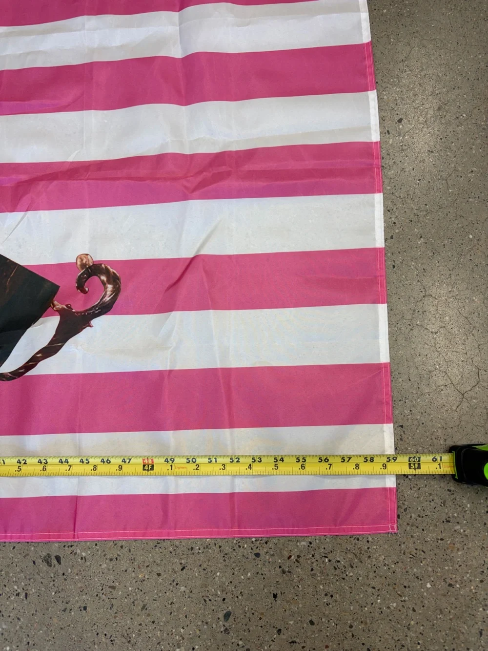 Pink American Flag Chappell Roan Party Banner with Pageant Graphic